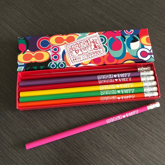 Coach Poppy Pencil Set - Picture 2 of 2